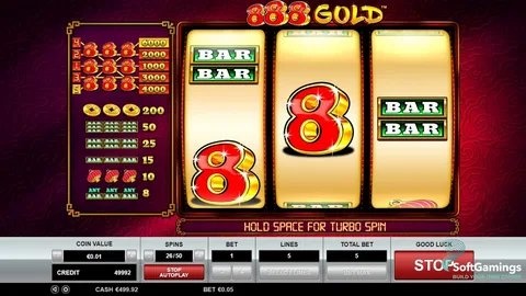 888 Gold Pragmatic Play